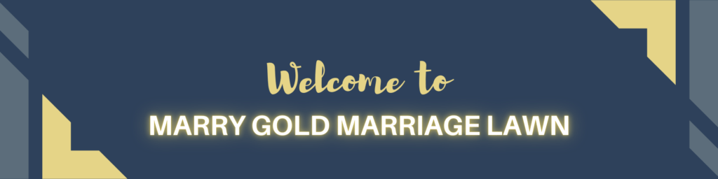 welcome to marry gold banquet