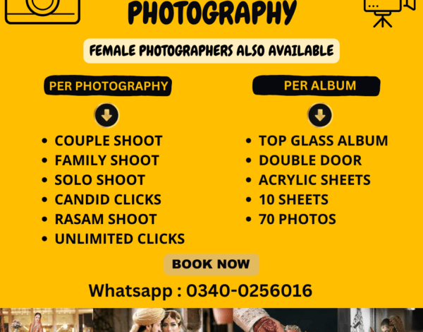 Photography - Videography Listing Category Bahar Event Photography