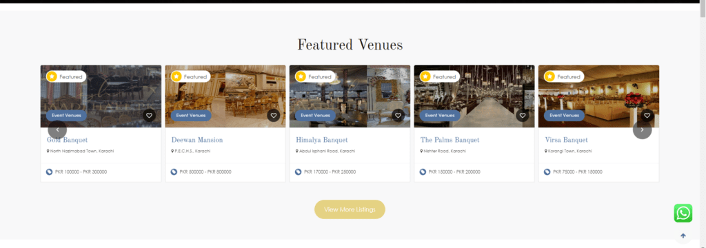 featured venues